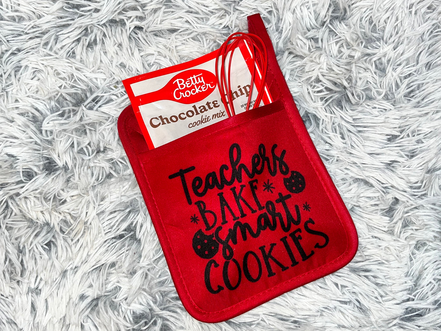 Teachers Bake Smart Cookies Pot Holder